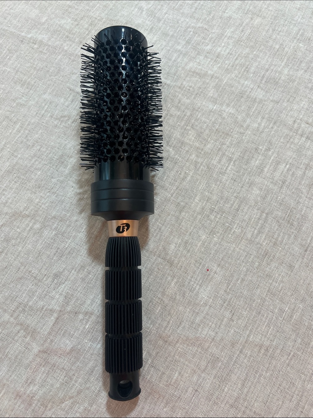 T3 Black and Gold Anti-Gravity Barrel Brush | Round Vent Brush. NWOT